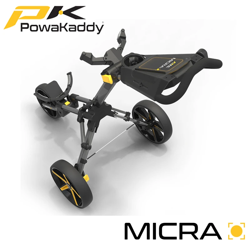 Powakaddy Micra Push Trolley - Image 4