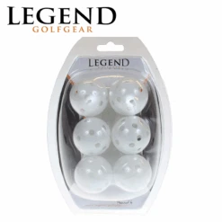 Legend Plastic Hollow Balls 6 Pack
